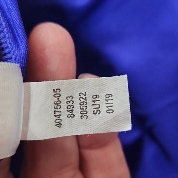 ATHLETA Paradise Blue Short Sleeve UPF 50+ Cadence Tee Top - Picture 9 of 9